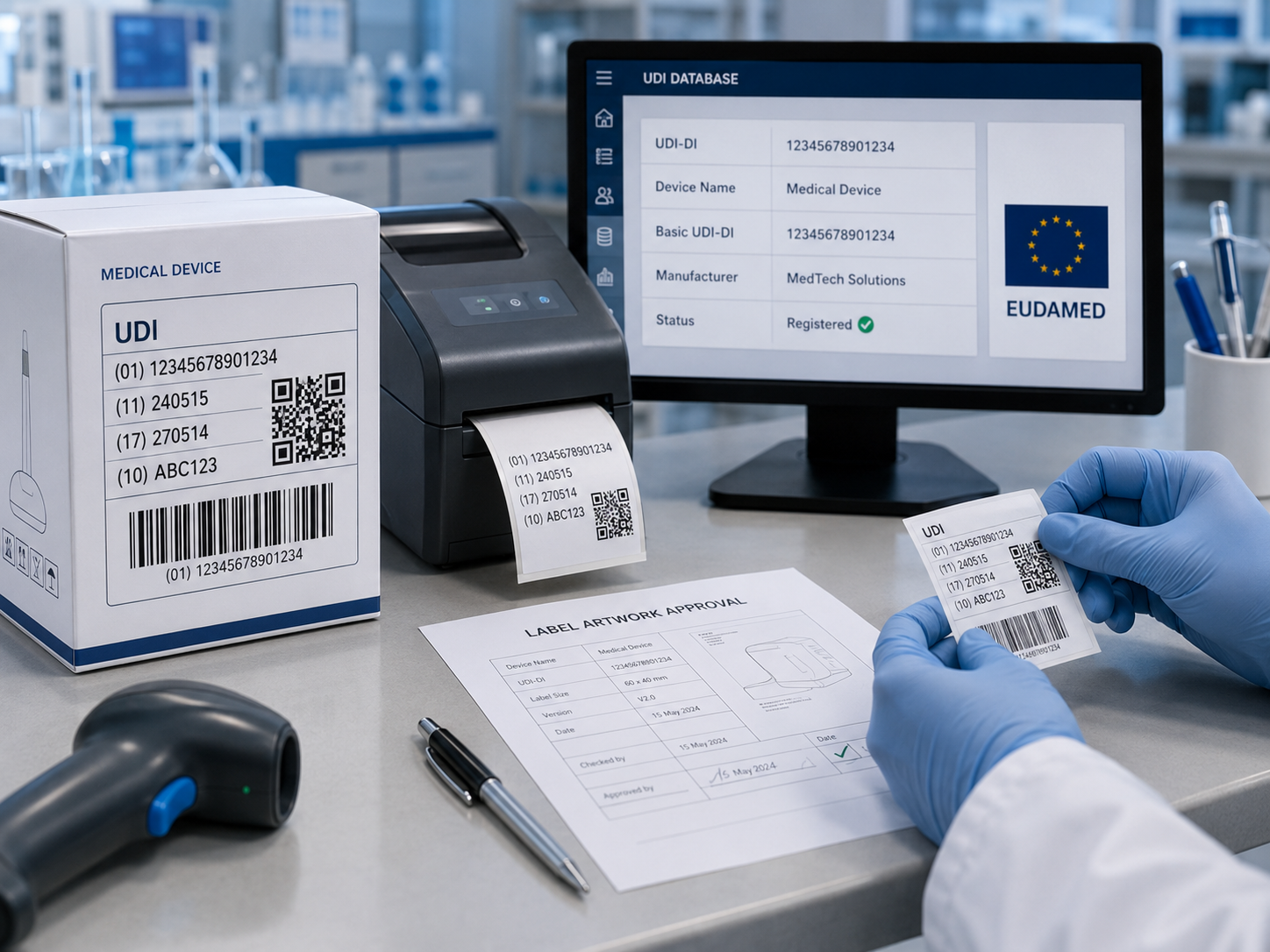 Labelling, UDI & EUDAMED